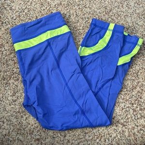 3/4 length athletic leggings